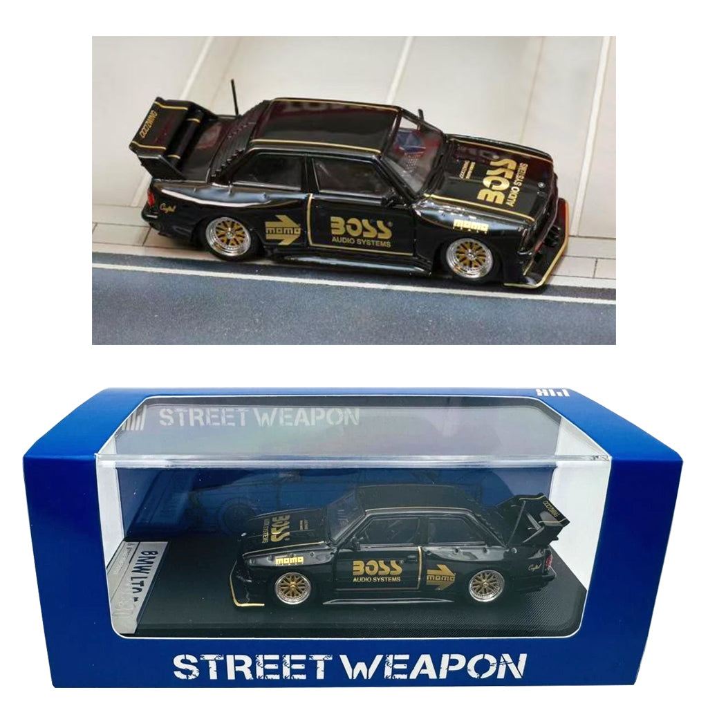 Street Weapon BMW LTO E30 M3 BOSS Audio Systems (1:64 Scale)