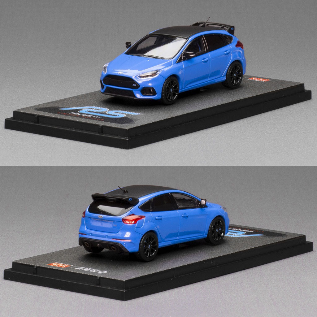 Sun Star 2018 Ford Focus RS Nitrous Blue (1:64 Scale) 60062