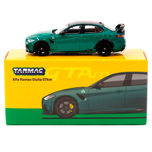 Tarmac Works Alfa Romeo Giulia GTAm Green Metallic (1:64)