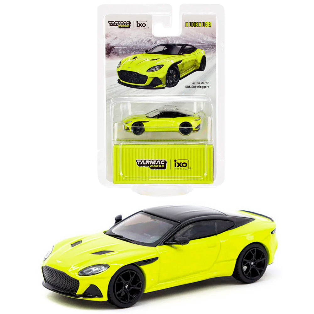 Tarmac Works Aston Martin DBS Superleggera Yellow (1/64)