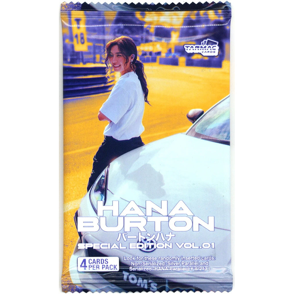 Tarmac Collector Cards - Hana Burton Special Edition Vol 01 (4 Cards)