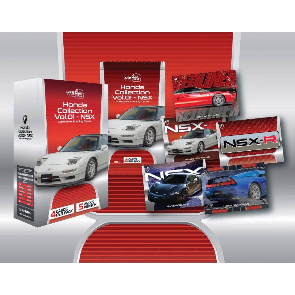Tarmac Collector Trading Cards - Honda Collection Vol 1 NSX (Box Set)