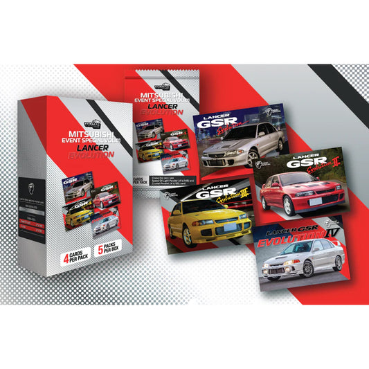 Tarmac Collector Trading Cards - Mitsubishi Lancer Evo Vol 01 (Box)