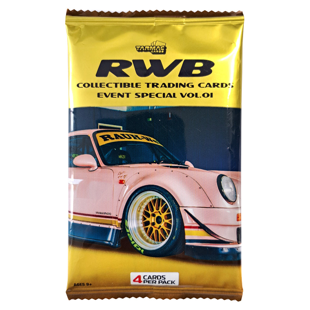 Tarmac Collector Trading Cards - RWB Event Special Vol 01 (4 Cards)