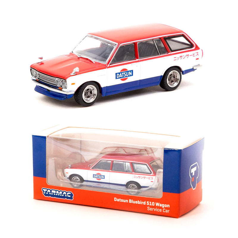 Tarmac Works Datsun Bluebird 510 Wagon Service Car (1/64)