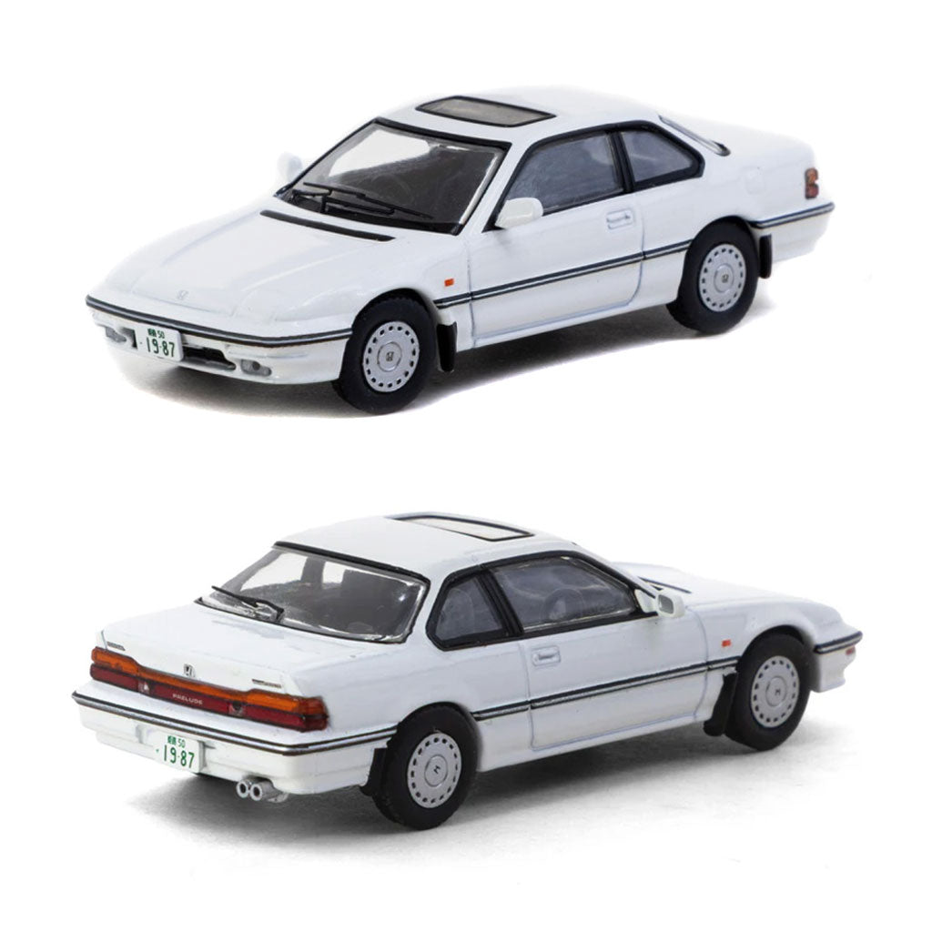 Tarmac J Collection Honda Prelude BA4 White (1:64 Scale)