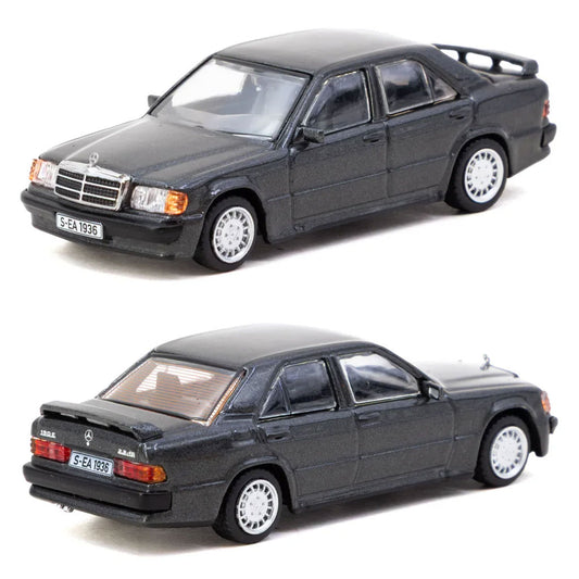 Tarmac Works Mercedes-Benz 190 E 2.3-16 Blue-Black Metallic (1:64)