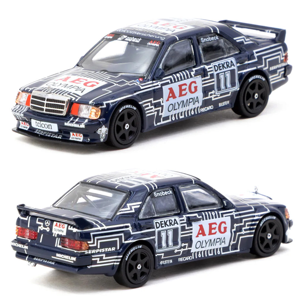 Tarmac Works Mercedes-Benz 190 E 2.5-16 Evo 1 Snobeck DTM 1989 (1:64)