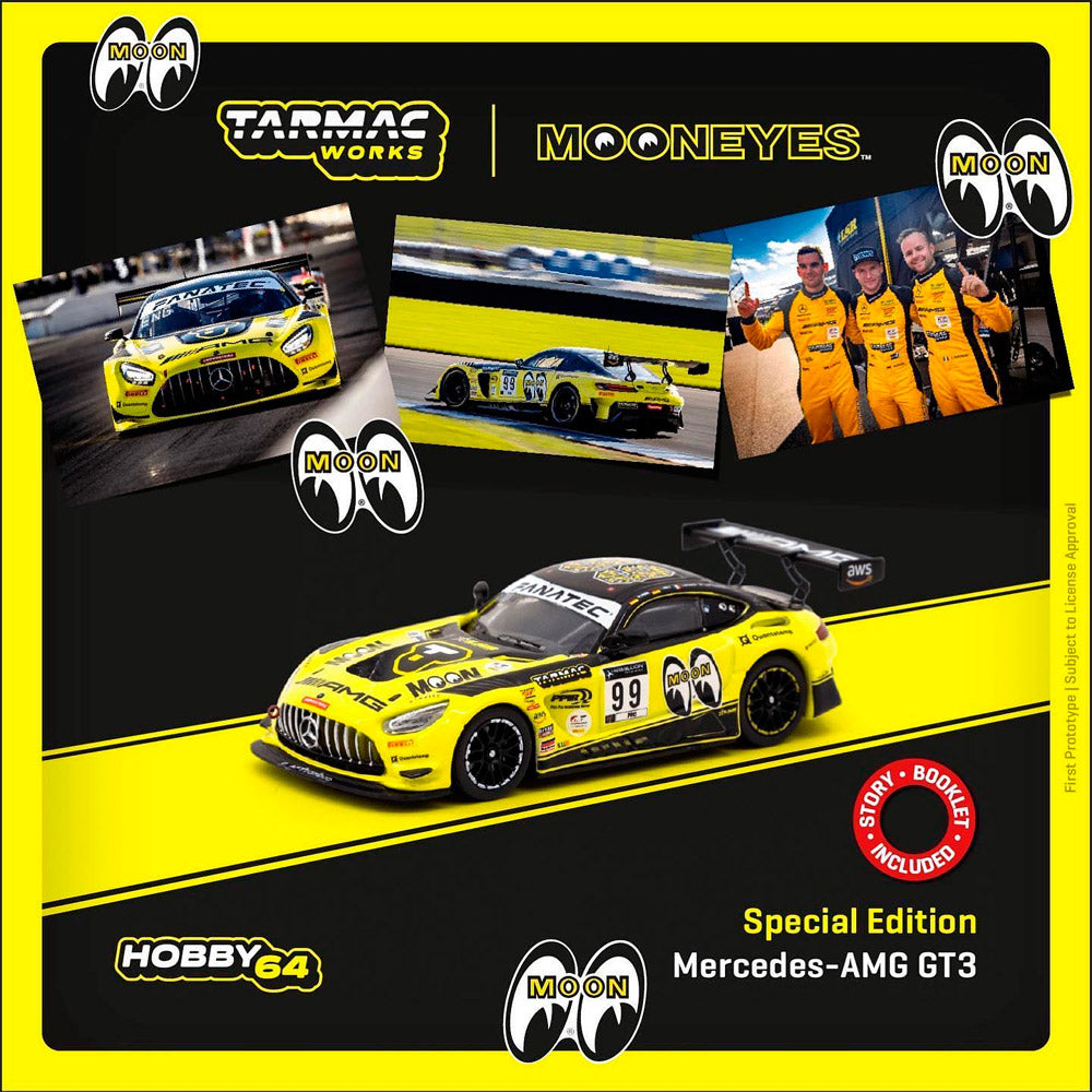 Tarmac Works Mercedes-AMG GT3 #99 Mooneyes 2021 (1/64)