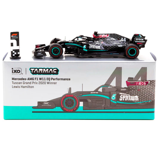 Tarmac Works Mercedes-AMG F1 W11 Tuscan GP 2020 Hamilton #44 (1/64)