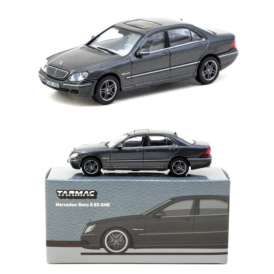 Tarmac Works Mercedes-Benz S 65 AMG Tectite Grey Metallic (1:64)