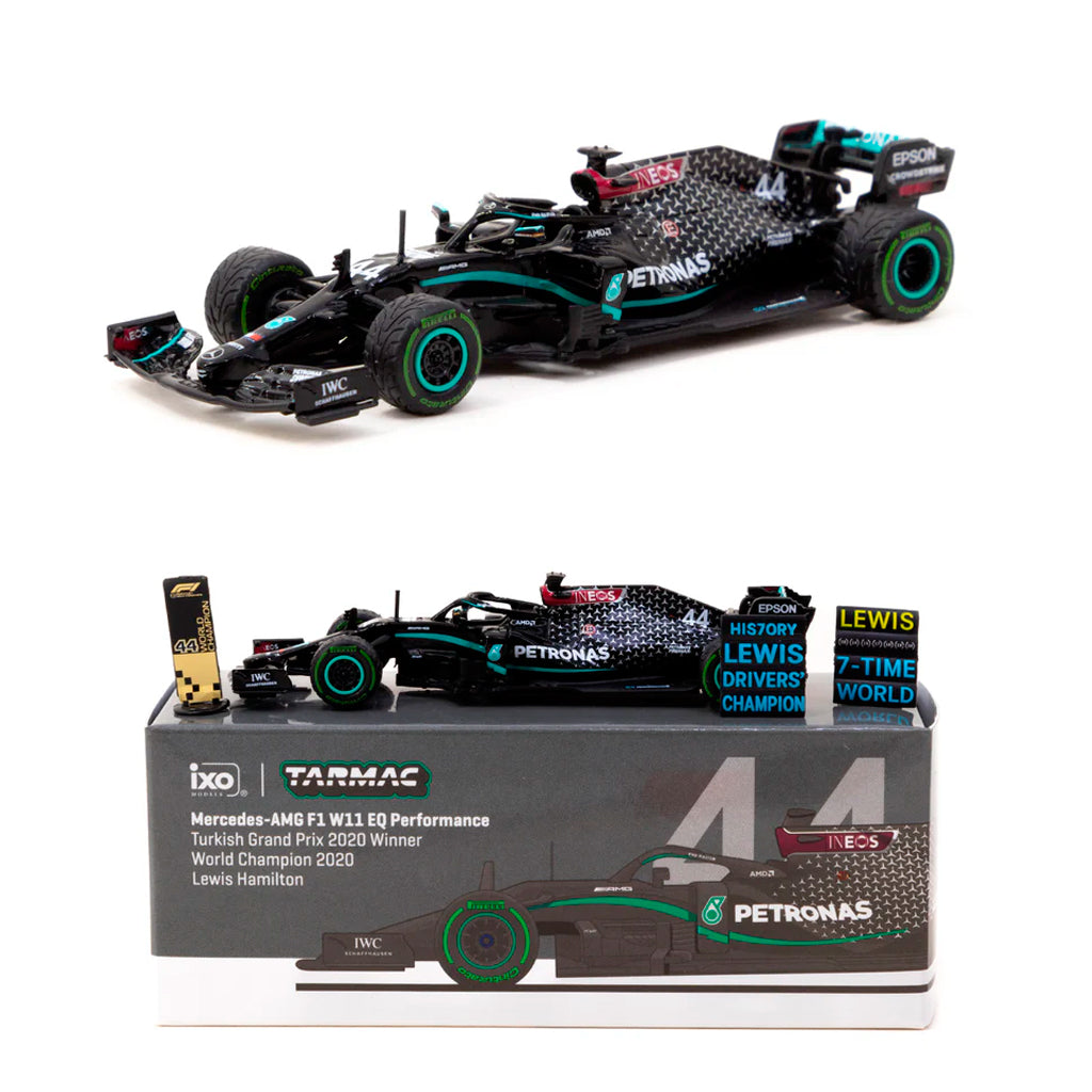 Tarmac Mercedes-AMG F1 W11 Turkish GP 2020 Hamilton #44 (1:64)