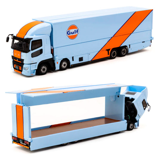 Tarmac Works Mitsubishi Fuso Super Great Truck Gulf Racing (1:64)