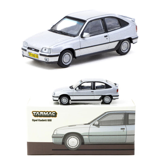 Tarmac Works Opel Kadett GSi Silver (1:64 Scale)