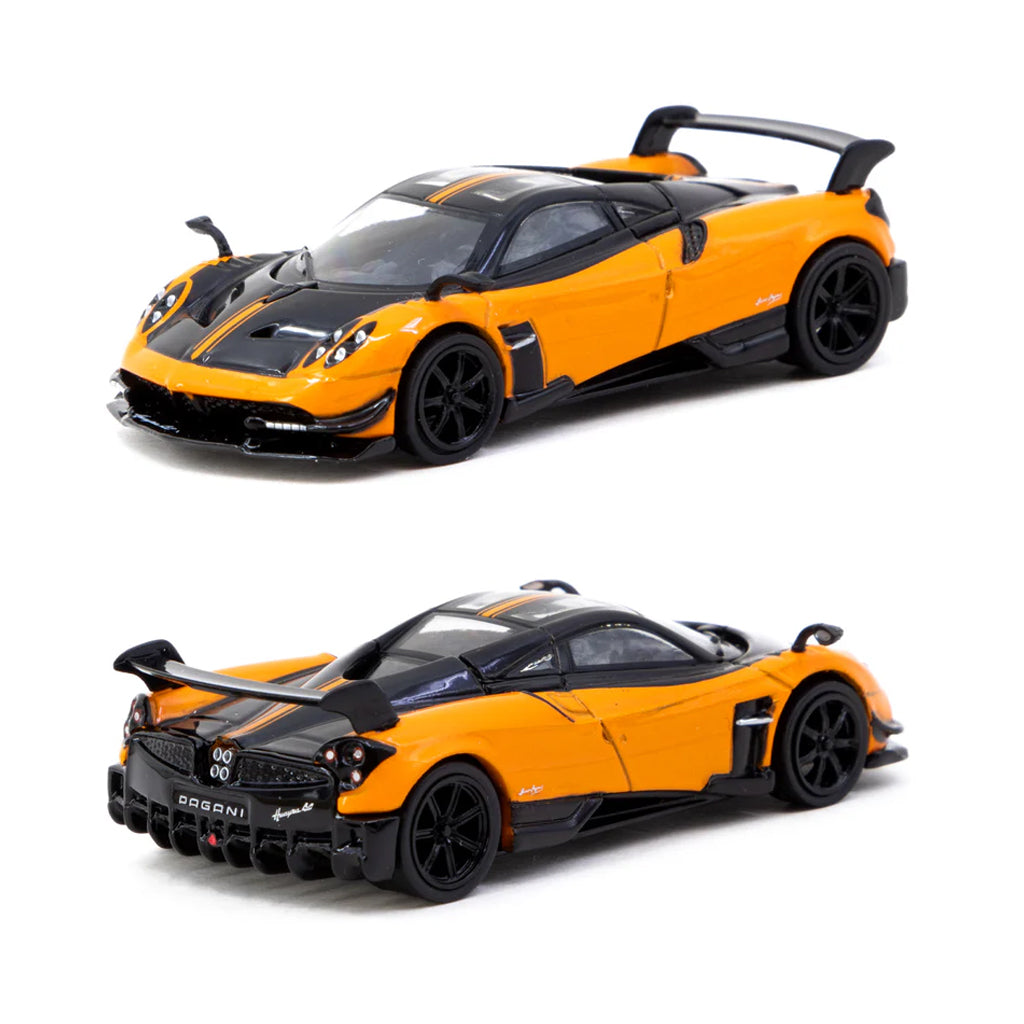 Tarmac Works Pagani Huayra BC Arancio Saint Tropez Orange (1:64 Scale)