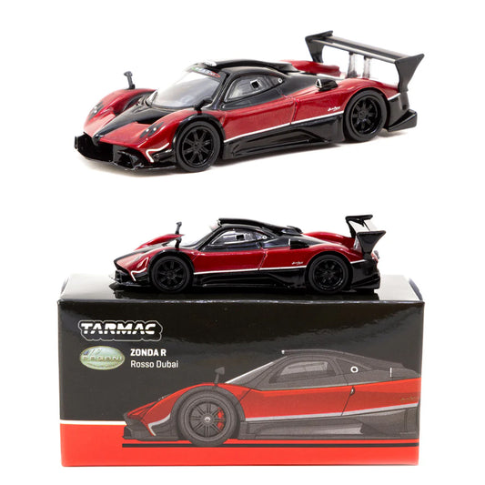 Tarmac Works Pagani Zonda R Rosso Dubai Red (1:64)