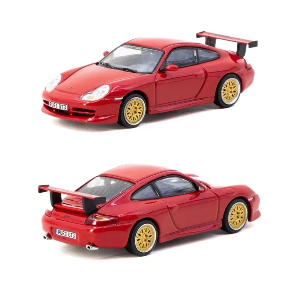 Tarmac Works Porsche 911 GT3 (Type 996) Red (1:64 Scale)