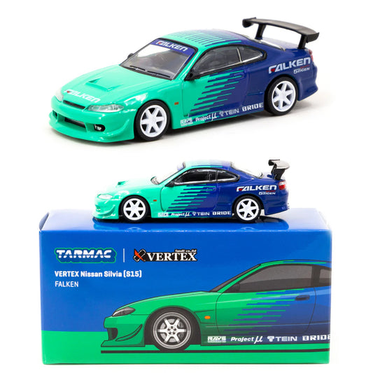 Tarmac Vertex Nissan Silvia S15 Falken Livery (1:64)