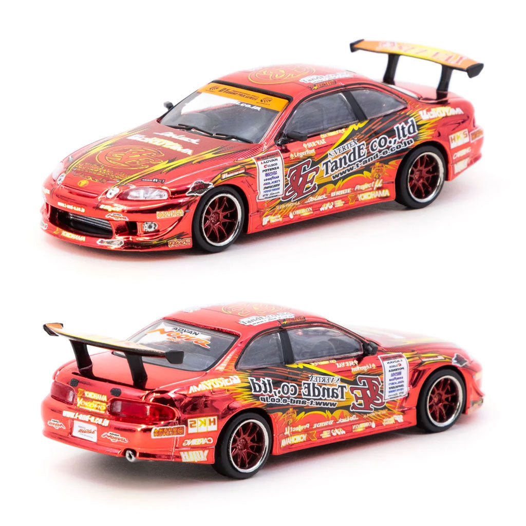 Tarmac Vertex Ridge TE3006 Soarer Red Chrome TAS 2026 Edition (1:64)