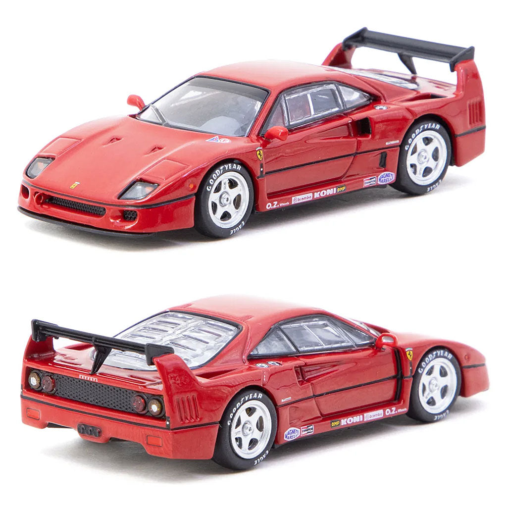 Tarmac Works X IXO Models Ferrari F40 Red (1:64 Scale)