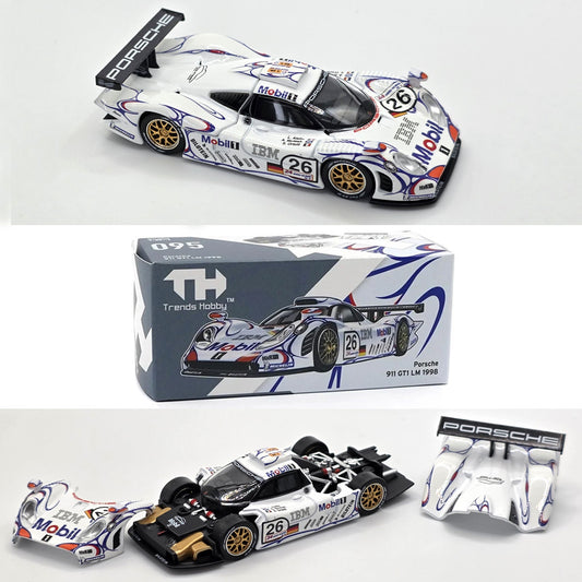 Trends Hobby Porsche 911 GT1 LM #26 Le Mans 24H 1998 (1:64 Scale)