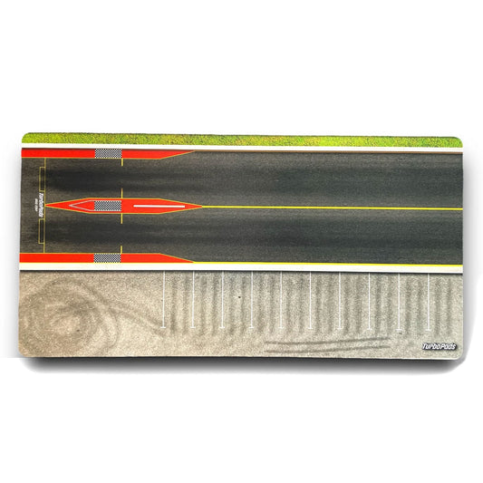 TurboPads Drag Strip Display Mat Desk Pad (1:64 Scale)