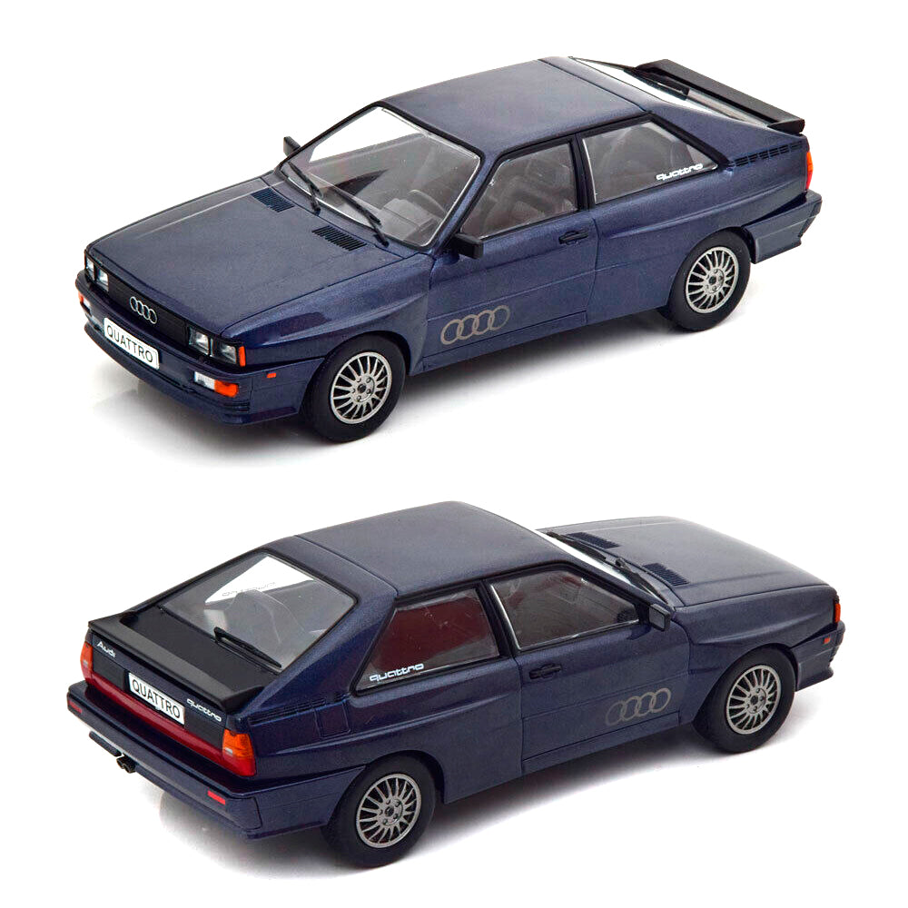 Audi Quattro B2 Dark Blue 1981 (1/24) WhiteBox